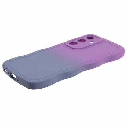 JTW Series for Samsung Galaxy A35 5G TPU Phone Case Gradient Color Rubberized Cover