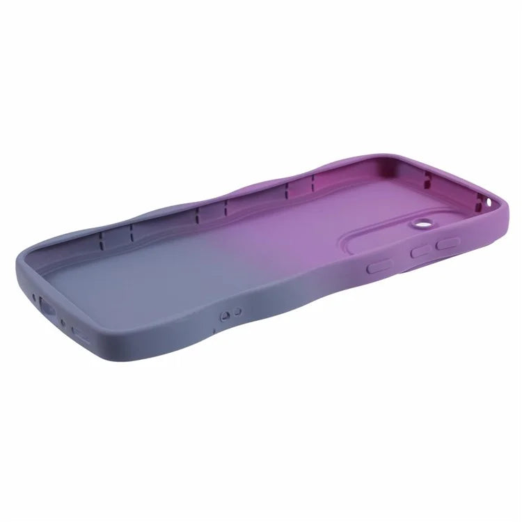 JTW Series for Samsung Galaxy A35 5G TPU Phone Case Gradient Color Rubberized Cover