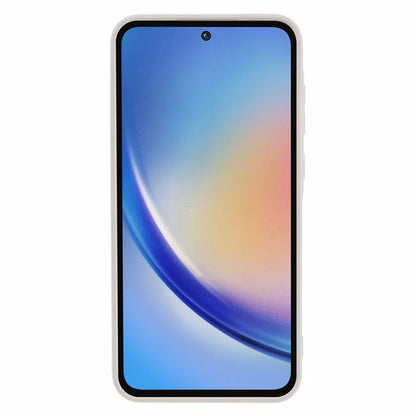 For Samsung Galaxy A35 5G Cover TPU Rubberized Phone Case with Soft Fiber Lining