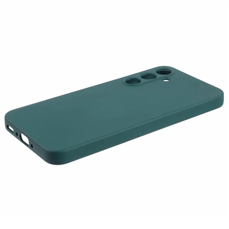 For Samsung Galaxy A35 5G Cover TPU Rubberized Phone Case with Soft Fiber Lining