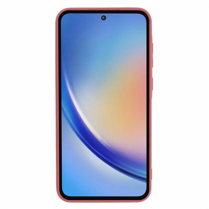 For Samsung Galaxy A35 5G Cover TPU Rubberized Phone Case with Soft Fiber Lining