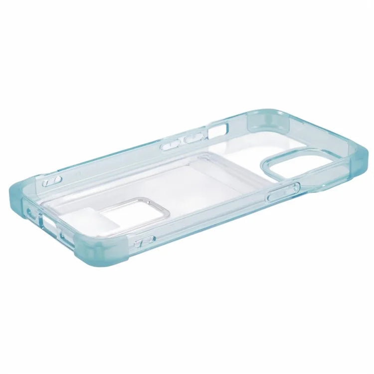 YSM Reinforced Corners Series for iPhone 13 6.1 inch Case Clear Kickstand Phone Back Cover