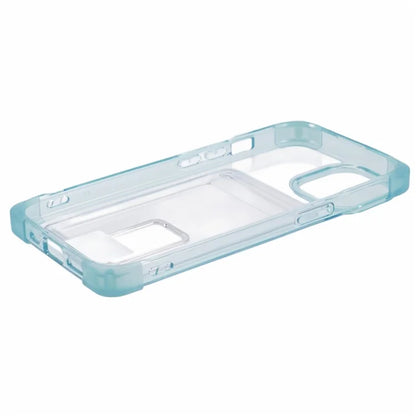 YSM Reinforced Corners Series for iPhone 13 6.1 inch Case Clear Kickstand Phone Back Cover