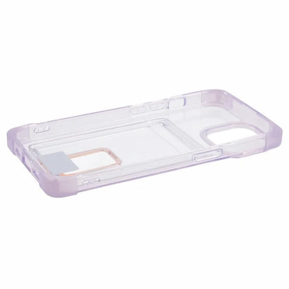 YSM Reinforced Corners Series for iPhone 13 6.1 inch Case Clear Kickstand Phone Back Cover