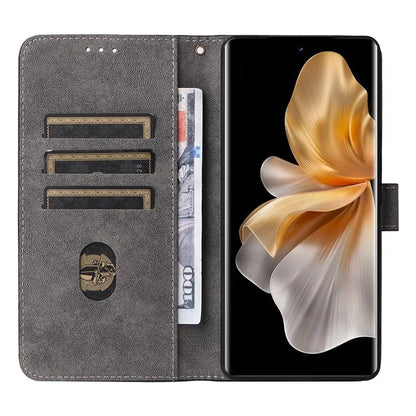 For vivo S18 5G / V30 Case RFID Blocking Leather Wallet Phone Cover