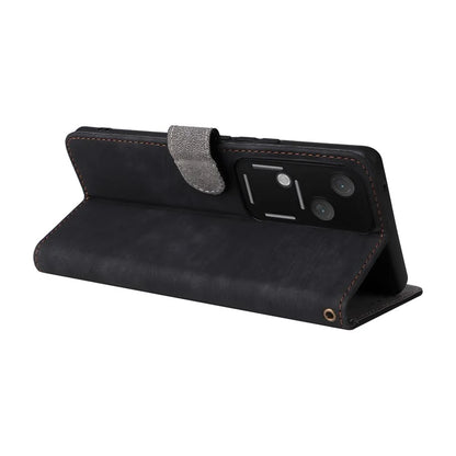 For vivo S18 5G / V30 Case RFID Blocking Leather Wallet Phone Cover