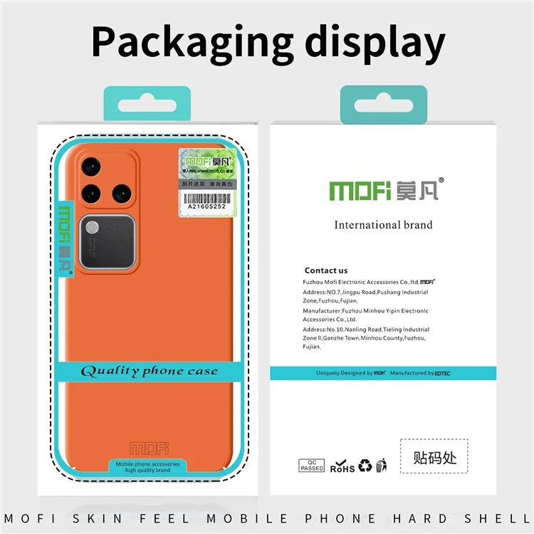 MOFI JK Qin Series For vivo S18 Pro 5G Cell Phone Case TPU+Acrylic Skin-Touch Matte Cover