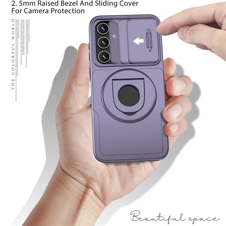 For Samsung Galaxy A54 5G Phone Case with Slide Camera Protection Magnetic Cover