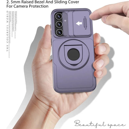 For Samsung Galaxy A54 5G Phone Case with Slide Camera Protection Magnetic Cover
