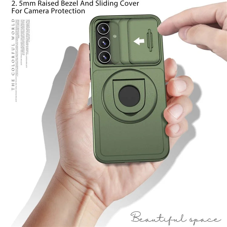 For Samsung Galaxy A54 5G Phone Case with Slide Camera Protection Magnetic Cover