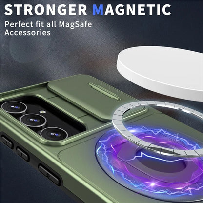 For Samsung Galaxy A54 5G Phone Case with Slide Camera Protection Magnetic Cover