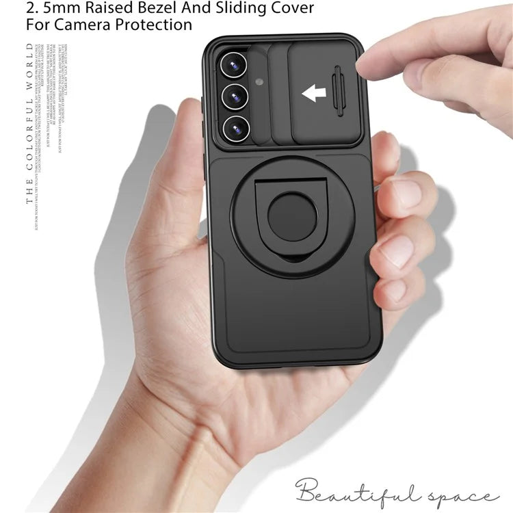 For Samsung Galaxy A54 5G Phone Case with Slide Camera Protection Magnetic Cover