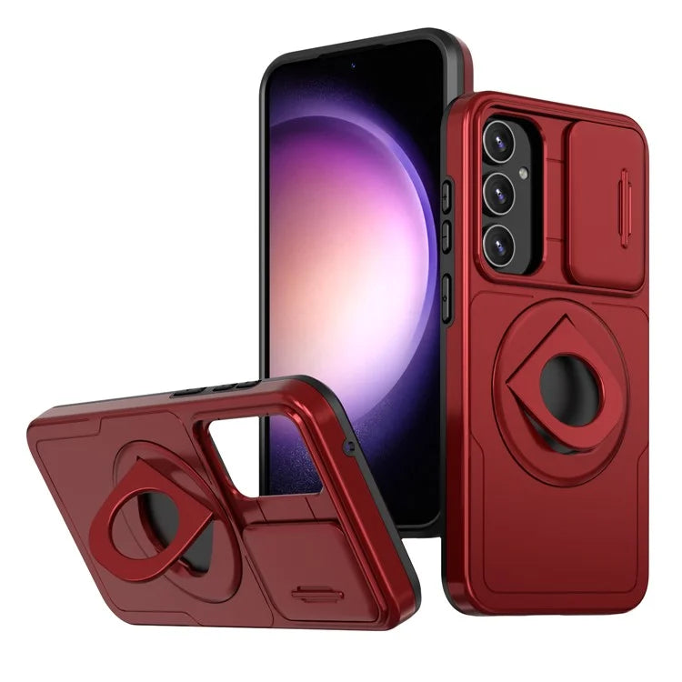 For Samsung Galaxy A54 5G Phone Case with Slide Camera Protection Magnetic Cover