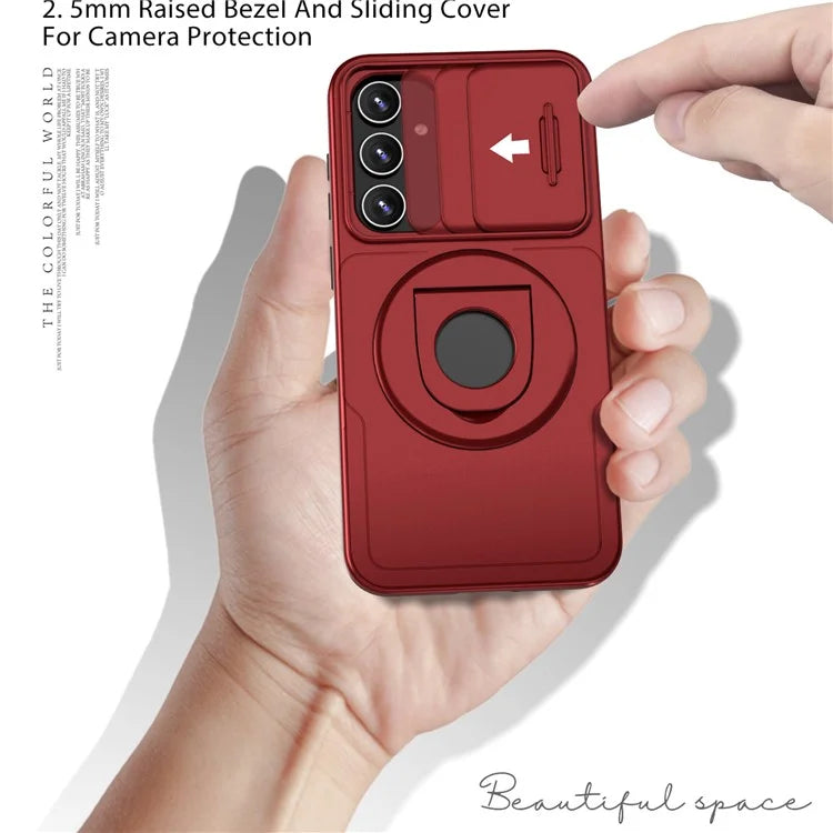 For Samsung Galaxy A54 5G Phone Case with Slide Camera Protection Magnetic Cover
