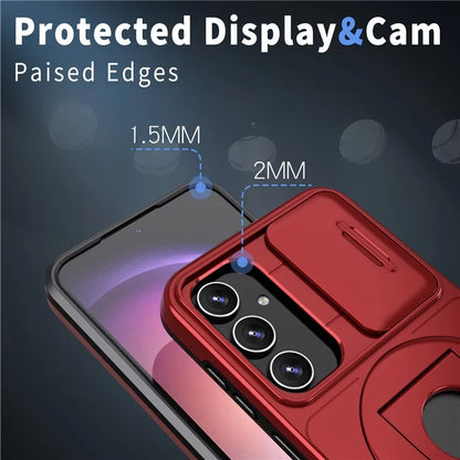 For Samsung Galaxy A54 5G Phone Case with Slide Camera Protection Magnetic Cover