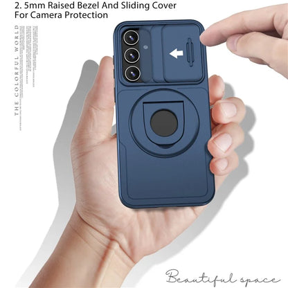 For Samsung Galaxy A54 5G Phone Case with Slide Camera Protection Magnetic Cover