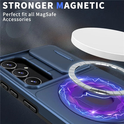 For Samsung Galaxy A54 5G Phone Case with Slide Camera Protection Magnetic Cover
