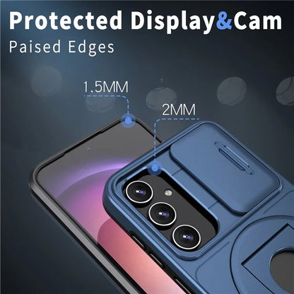 For Samsung Galaxy A54 5G Phone Case with Slide Camera Protection Magnetic Cover