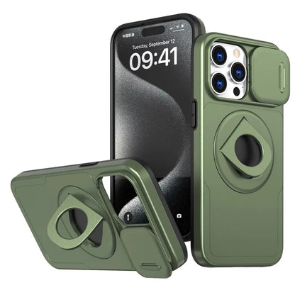 Magnetic Case for iPhone 13 Pro Max Camera Protection Case PC+TPU Phone Cover
