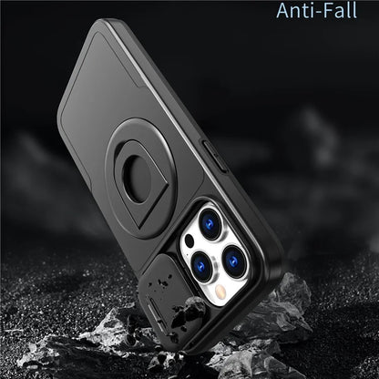 Magnetic Case for iPhone 13 Pro Max Camera Protection Case PC+TPU Phone Cover