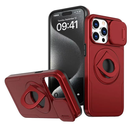 Magnetic Case for iPhone 13 Pro Max Camera Protection Case PC+TPU Phone Cover
