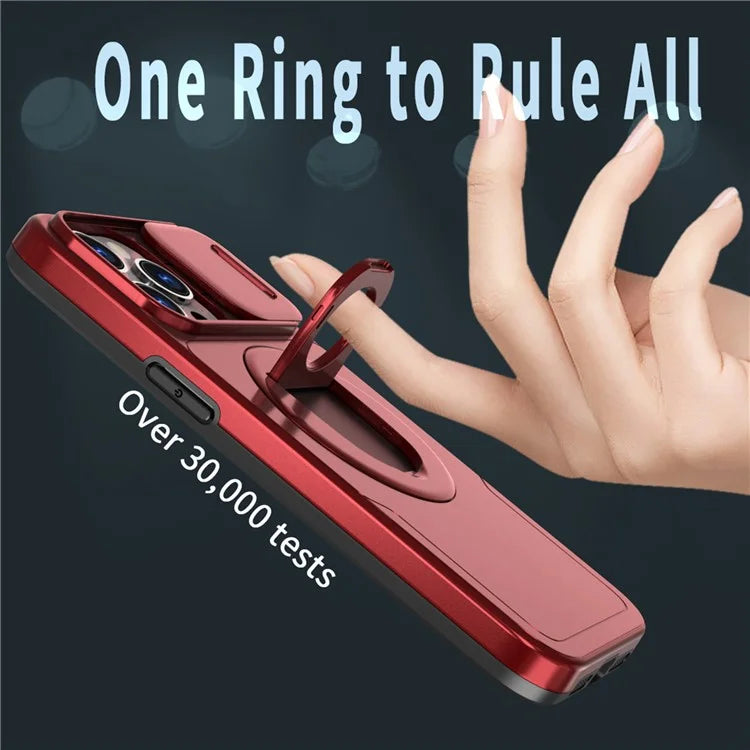 Magnetic Case for iPhone 13 Pro Max Camera Protection Case PC+TPU Phone Cover
