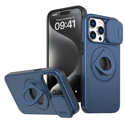 Magnetic Case for iPhone 13 Pro Max Camera Protection Case PC+TPU Phone Cover