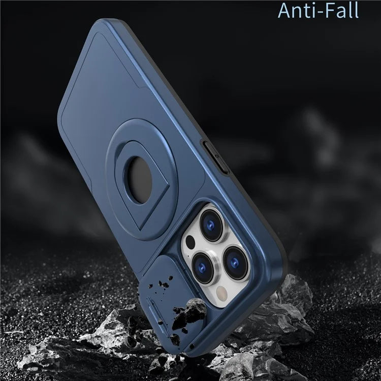 Magnetic Case for iPhone 13 Pro Max Camera Protection Case PC+TPU Phone Cover