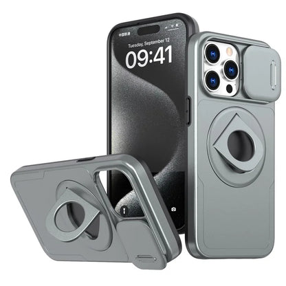 Magnetic Case for iPhone 13 Pro Max Camera Protection Case PC+TPU Phone Cover