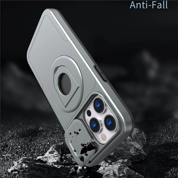 Magnetic Case for iPhone 13 Pro Max Camera Protection Case PC+TPU Phone Cover