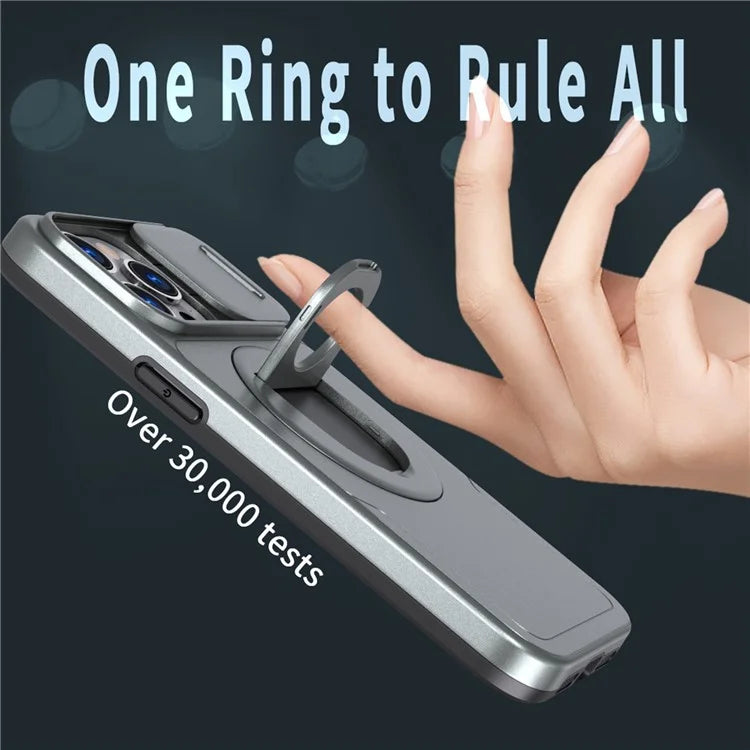Magnetic Case for iPhone 13 Pro Max Camera Protection Case PC+TPU Phone Cover