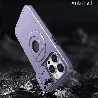 Magnetic Case for iPhone 13 Pro Max Camera Protection Case PC+TPU Phone Cover