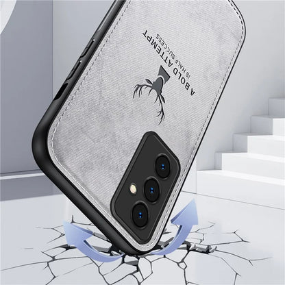 For Samsung Galaxy A35 5G Phone Case Shockproof Hybrid Protective Cover Deer Pattern