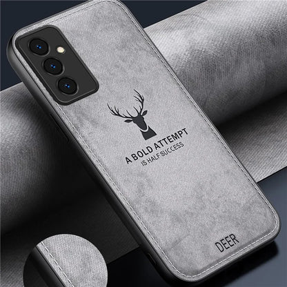 For Samsung Galaxy A35 5G Phone Case Shockproof Hybrid Protective Cover Deer Pattern