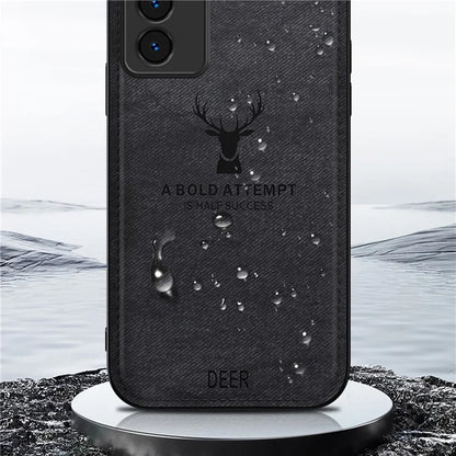For Samsung Galaxy A35 5G Phone Case Shockproof Hybrid Protective Cover Deer Pattern