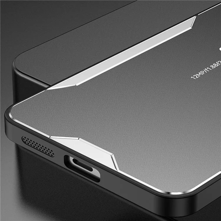 For Oppo Find X7 Ultra Phone Case Aluminium Alloy Back Cover Frosted Anti-Fingerprint