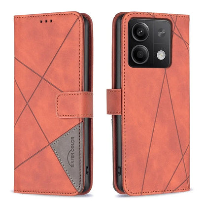 BINFEN COLOR BF05 For Xiaomi Redmi Note 13 4G Leather Case Flip Wallet Phone Cover