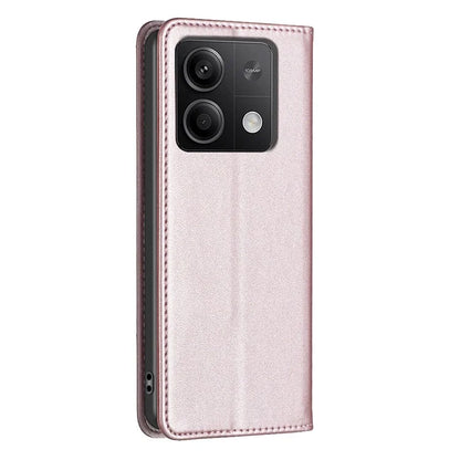 BINFEN COLOR BF18 For Xiaomi Redmi Note 13 4G Phone Case Card Holder Cover Magnetic Absorption