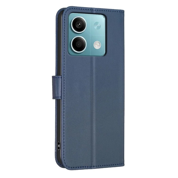 For Xiaomi Redmi Note 13 4G Clover Leather Case Folio Stand View Phone Cover