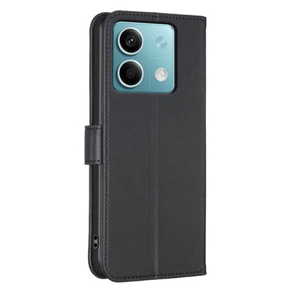 For Xiaomi Redmi Note 13 4G Clover Leather Case Folio Stand View Phone Cover