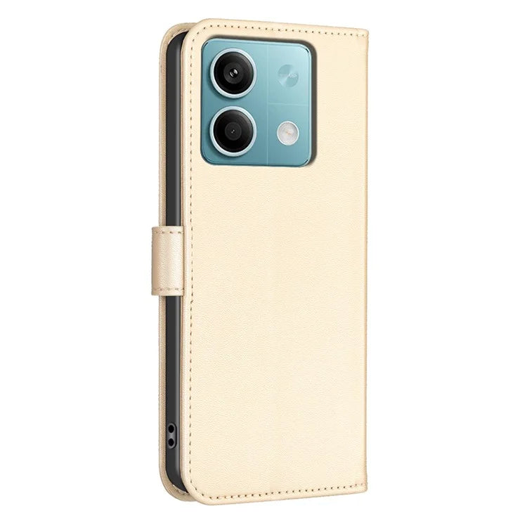 For Xiaomi Redmi Note 13 4G Clover Leather Case Folio Stand View Phone Cover