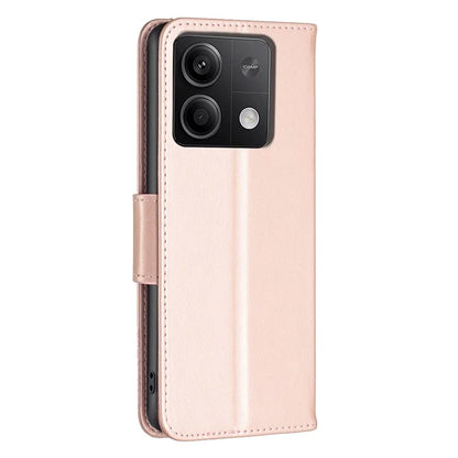 For Xiaomi Redmi Note 13 4G Case Butterfly Imprinted Stand Full Protection Phone Cover