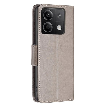 For Xiaomi Redmi Note 13 4G Case Butterfly Imprinted Stand Full Protection Phone Cover