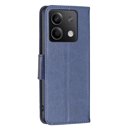 For Xiaomi Redmi Note 13 4G Case Butterfly Imprinted Stand Full Protection Phone Cover