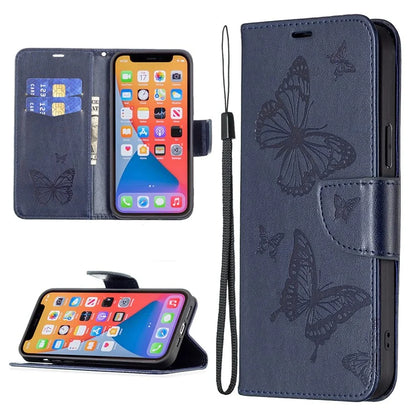 For Xiaomi Redmi Note 13 4G Case Butterfly Imprinted Stand Full Protection Phone Cover