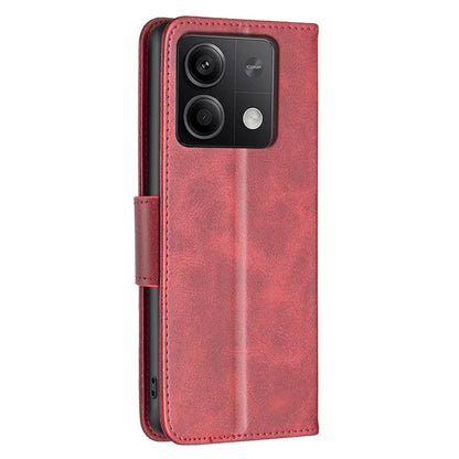 For Xiaomi Redmi Note 13 4G Case PU Leather Stand Wrist Strap Phone Cover