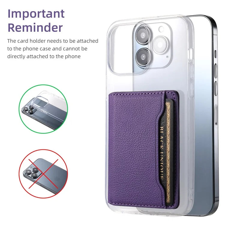 For iPhone 15 Pro Calf Texture Phone Case Card Slots Protective Cover