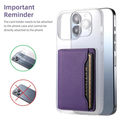 For iPhone 15 Pro Calf Texture Phone Case Card Slots Protective Cover