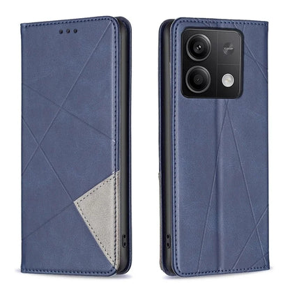 For Xiaomi Redmi Note 13 4G Leather Case with Card Slots Magnetic Closing