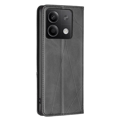 For Xiaomi Redmi Note 13 4G Leather Case with Card Slots Magnetic Closing